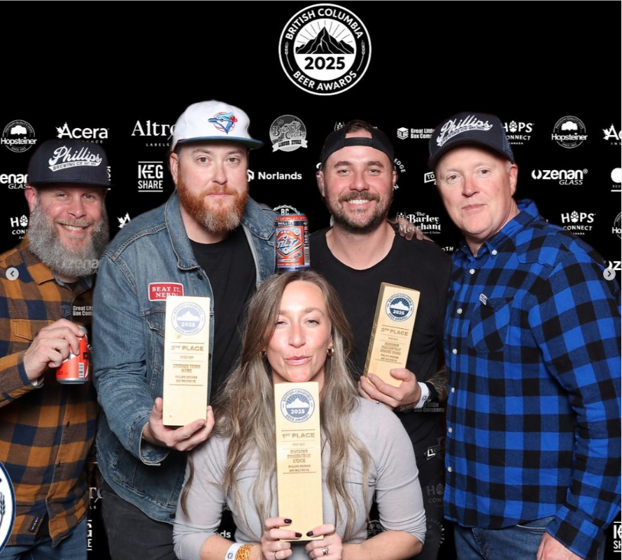 Phillips Brewing Wins Gold & Two Bronze Medals at the 2025 BC Beer